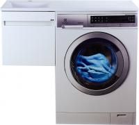 Тумба с раковиной Misty Фостер 40 подвесная, под стиральную машину