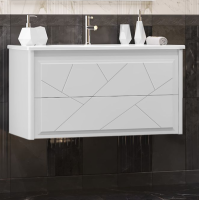 Тумба с раковиной Opadiris Луиджи 120 белая