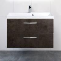 Тумба с раковиной BelBagno Aurora 80 cemento scuro