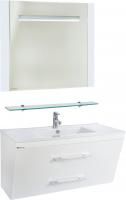 Мебель для ванной Bellezza Берта подвесная 90 белая
