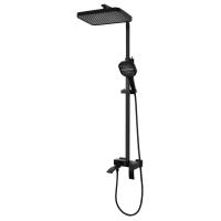 Душевая стойка Hansberge H5077BL, черный