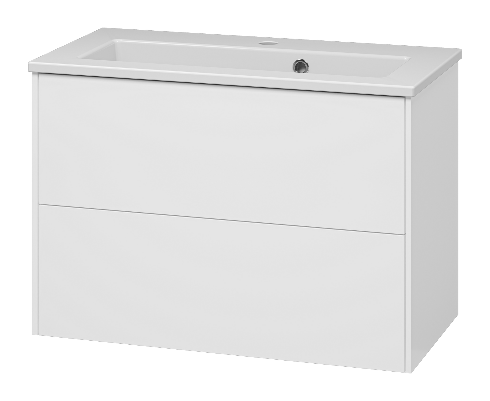 Тумба с раковиной Brevita Toy 70 подвесная