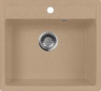 Мойка кухонная AquaGranitEx M-56 песочная