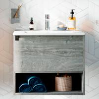 Тумба с раковиной Stworki Карлстад 60 дуб рошелье