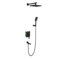 Душевая система Timo Torne SX-4399/03SM черная встраиваемая