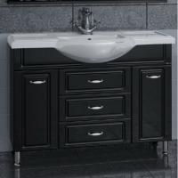 Тумба под раковину СанТа Монарх 120 черная