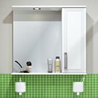 Зеркало-шкаф Runo Олимпия 80