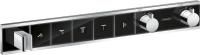 Смеситель для душа Hansgrohe RainSelect 15358600 термостат, черный с хромом