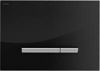 Кнопка смыва Mepa Sirius B 421751 черное стекло