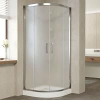 Душевой уголок Vegas Glass ZS 90 08 10 профиль глянцевый хром, стекло сатин