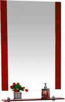 Зеркало Misty Эмилия 60 красное