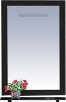 Зеркало Misty Европа 50 черное, с подсветкой