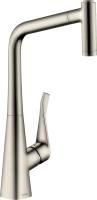 Смеситель для кухни Hansgrohe Metris M71 14780800 сталь