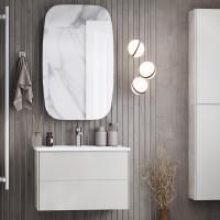 Мебель для ванной Aquaton Сохо 75 cлэйт, галька серая