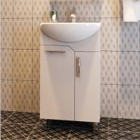 Тумба с раковиной Triton Эко 55 белая