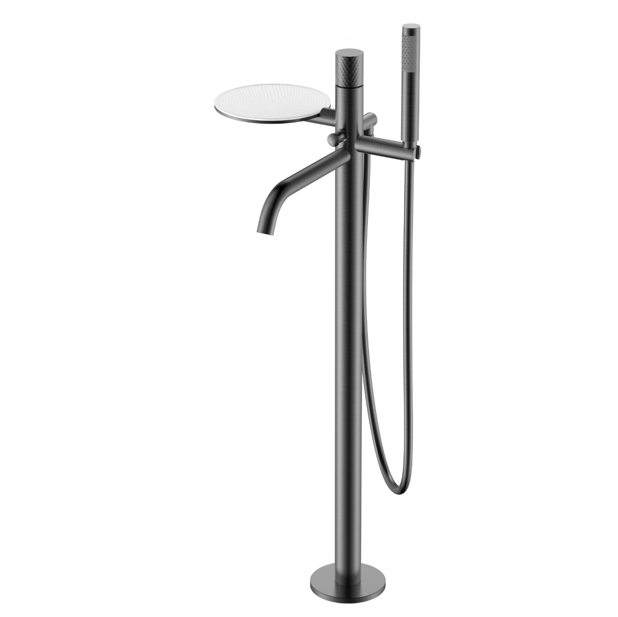 Напольный смеситель для ванны  Boheme Stick 129-GM