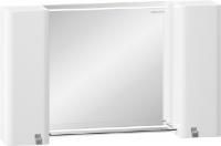 Зеркало-шкаф Edelform Nota 105 белое, с подсветкой