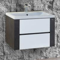 Тумба с раковиной Onika Стоун 70.13 ателье темное