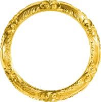 Зеркало круглое Migliore 30584 золото