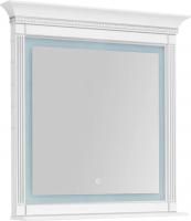 Зеркало Aquanet Селена 105 белое, серебро