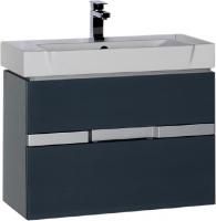 Тумба под раковину Aquanet Виго 80 сине-серая