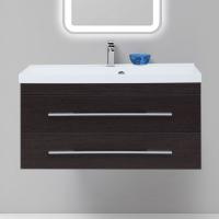 Тумба с раковиной Aquanet Нота 90 венге