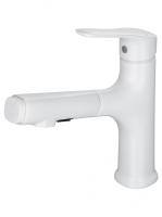 Смеситель для раковины Wonzon & Woghand WW-AE4151-MW с выдвижным изливом