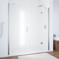 Душевая дверь в нишу Vegas Glass AFP-F TUR NOVO 170 08 10 R профиль глянцевый хром, стекло сатин