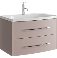 Тумба с раковиной Aqwella 5 stars Neringa 80 пепельная роза