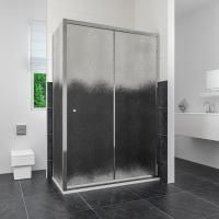 Душевой уголок RGW Classic CL-45 (1060-1110)x800x1850 профиль хром, стекло шиншилла