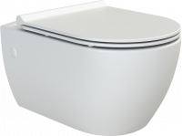 Подвесной унитаз Boheme Bianca 963-WM белый матовый