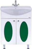 Тумба с раковиной Misty Сидней 65 зеленая