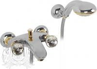 Смеситель для ванны Migliore Korona Swarovski ML.KRN-4702 CrDo