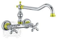 Смеситель для кухни Migliore Princeton Plus ML.CUC-8052.CRDO хром/золото