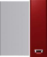 Зеркало-шкаф Aqwella Бостон 70 см, бордо