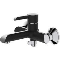 Смеситель для ванны Haiba HB60805-7 черный/хром