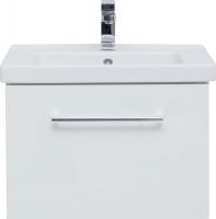 Тумба с раковиной Dreja Big Inn 65 белый глянец