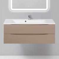 Тумба с раковиной BelBagno Marino 120 capucino lucido
