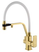 Смеситель для кухни Wonzon & Woghand WW-88458013-BGMW c подключением фильтра