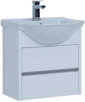 Тумба с раковиной Aquanet Сидней 60 белая