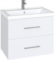 Тумба с раковиной Sanstar Sorento 70 подвесная, белая