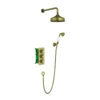 Душевая система с термостатом Timo Petruma SX-5169/02SM антик встраиваемая