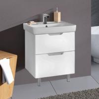 Тумба под раковину Dreja.eco Q Plus 55 белая