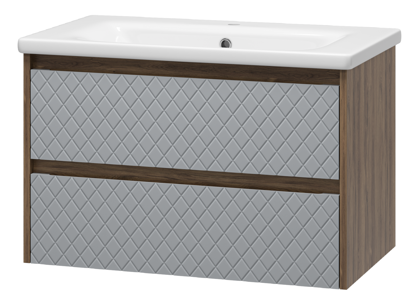 Тумба с раковиной Brevita Chester 80 подвесная