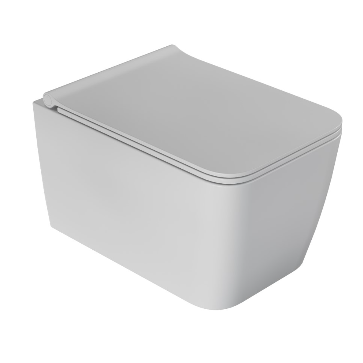 Унитаз подвесной Boheme Zen 967-SET-MW с сиденьем микролифт