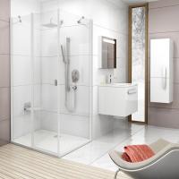 Душевой уголок Ravak CRV2-90+CPS-80 Transparent, профиль белый