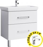 Тумба с раковиной Aqwella Neo 80 напольная