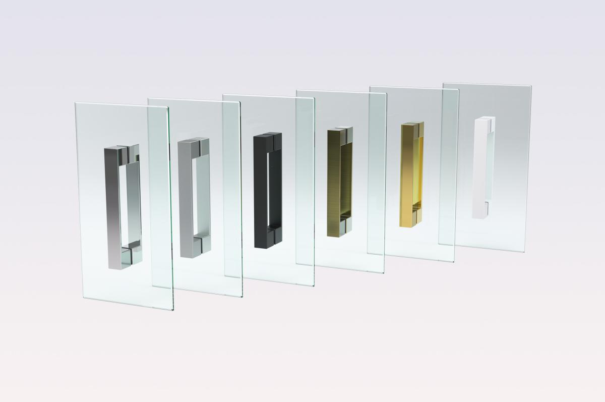 Душевой уголок Vegas Glass AFP-Fis NOVO 100*110 03 crystalvision L, профиль золото матовое, стекло crystalvision