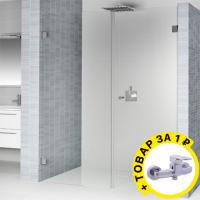 Душевая дверь в нишу Riho Scandic Mistral M102 120 см, R + смеситель в подарок