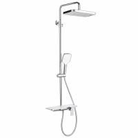 Душевая стойка Gappo G2496-10, хром/белый